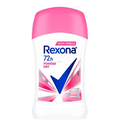 Desodorante Rexona Powder Dry para Mujer protección seca y fresca en barra - 45 g