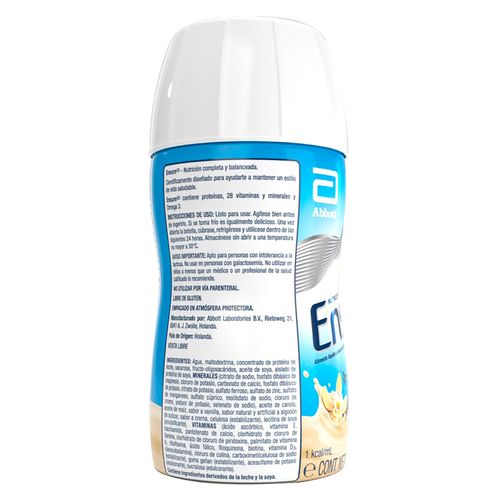 Suplemento Ensure Liquido Vanilla Botella - 220ml