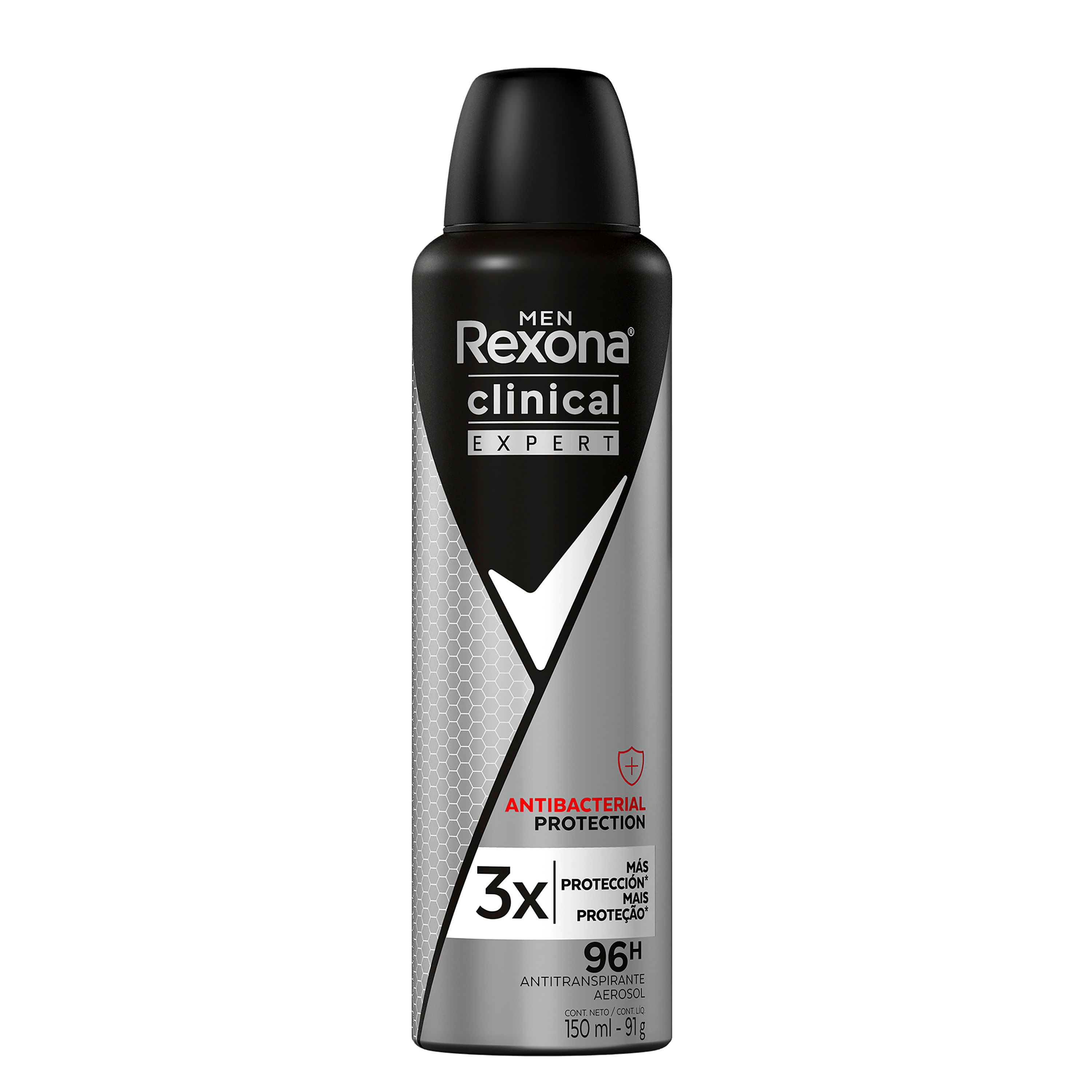 Desodorante Rexona Men Aerosol Clinical Clean - 91g