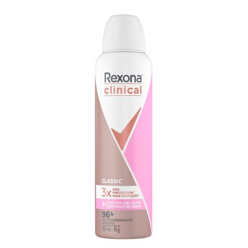 Desodorante Rexona Clinical Dama Expert Classic Aerosol - 150ml