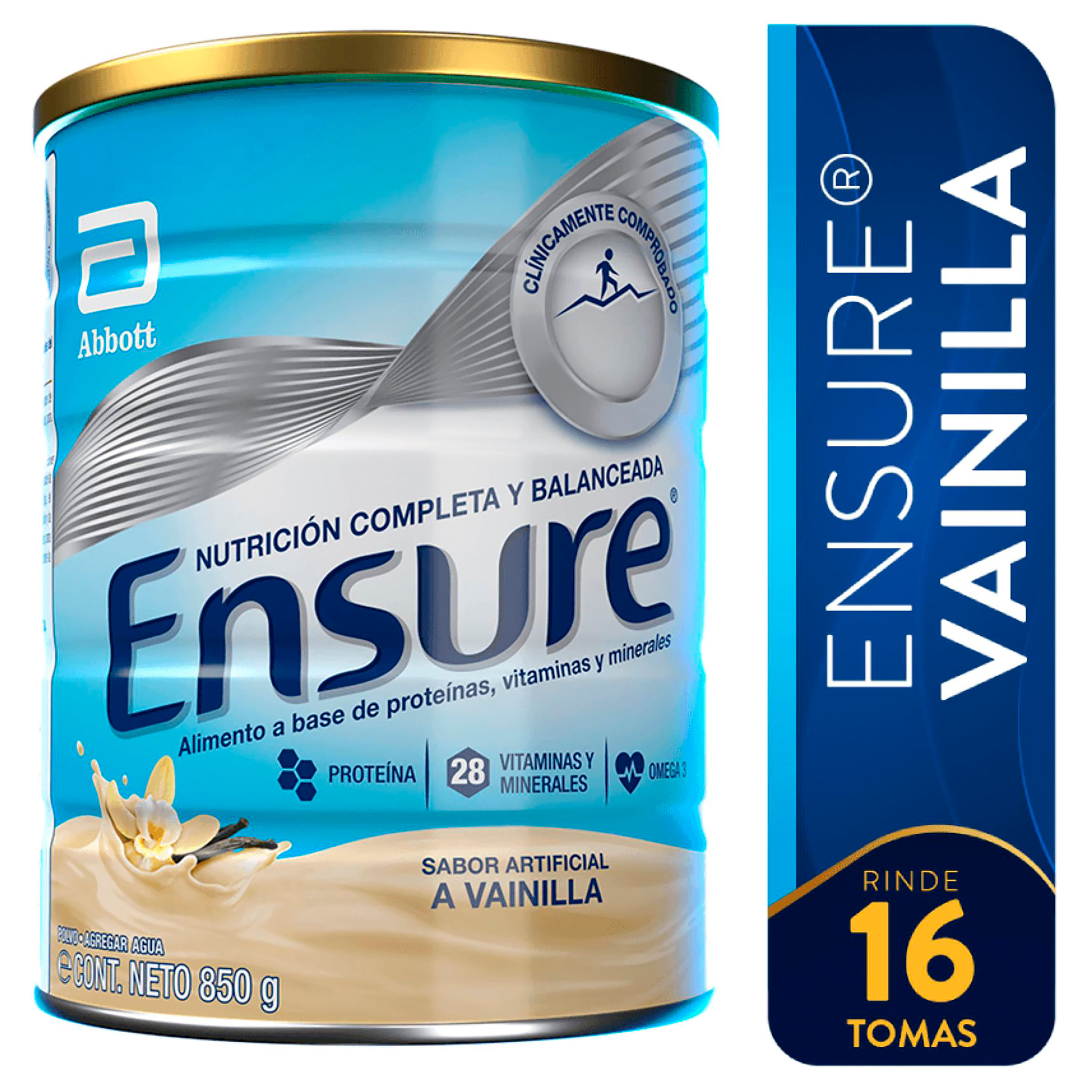 Comprar Fórmula Nutricional marca Ensure® Vainilla -850 g