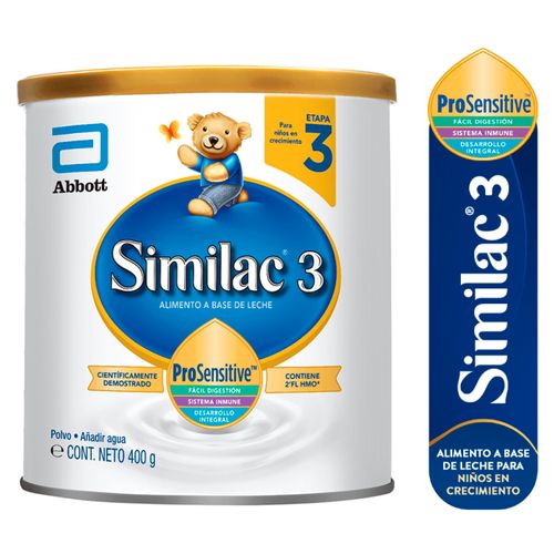 Fórmula Infantil  Similac® 3 ProSensitive, Niños En Crecimiento - 400g