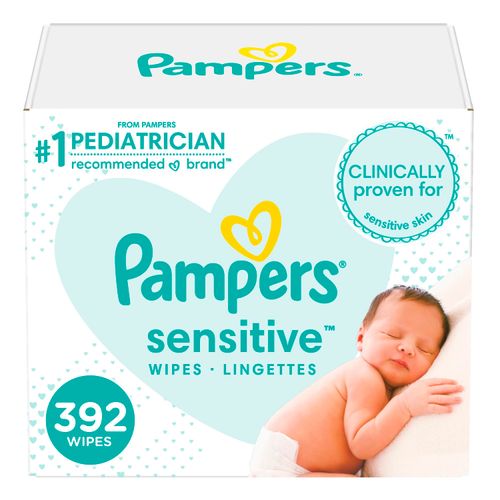 Toallitas Húmedas Pampers Sensitive Perfume- 392Uds