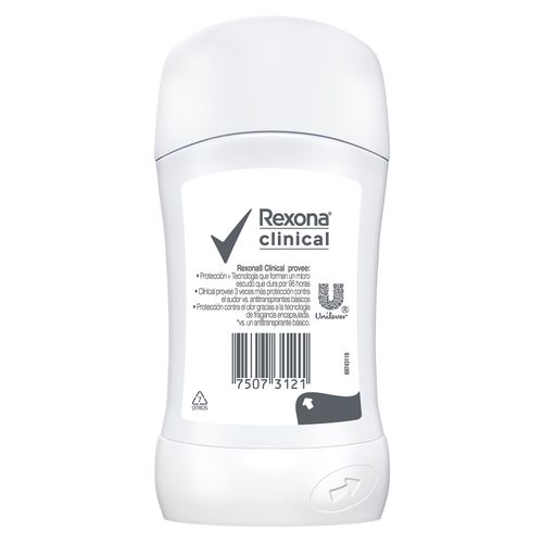 Desodorante Rexona Clinical en barra - 46 g