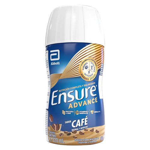 Fórmula Nutricional Ensure® Advance Sabor Café - 220ml