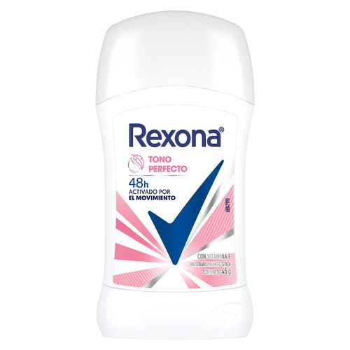 Desodorante Rexona Dama Tono Perfecto Con Vitamina E Barra - 45g