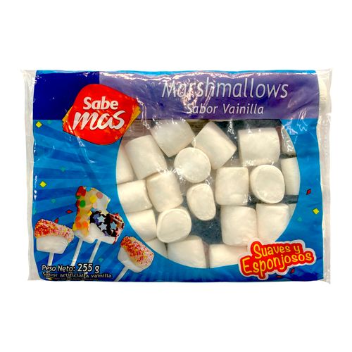 Marshmallows Marca Sabemas Sabor Vainilla - 255g