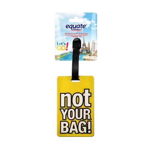 Etiqueta Para Equipaje Marca Equate - 1Uds