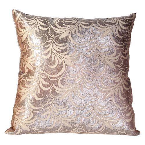 Cojin Navidad Marca Holiday Time Decorativo Dorado 34cm