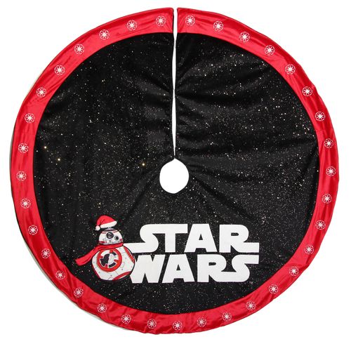 Falda Navidad Marca Star Wars Para Árbol 122cm