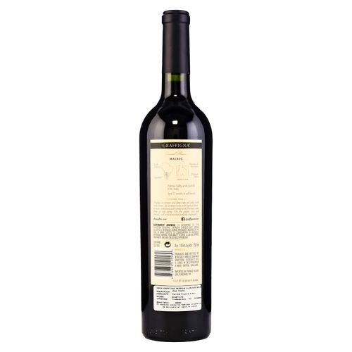 Vino Tinto Malbec Graffigna Reserva750Ml