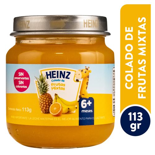 Colado Heinz Fruras Mixtas Vidrio - 113g