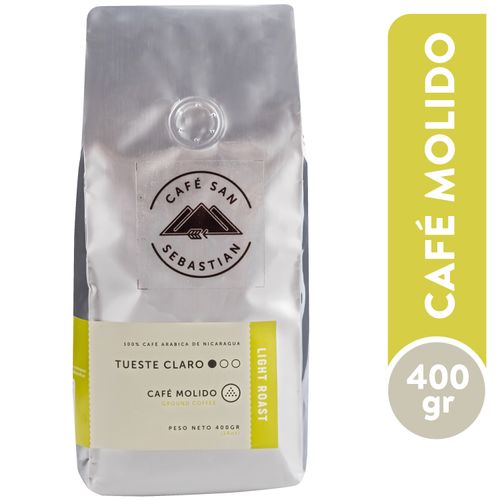 Café  San Sebastian Molido Claro Premium - 400 g