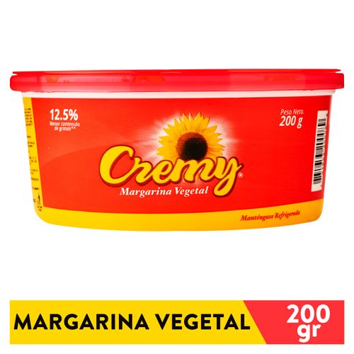 Cremy Margarina Vitaminada - 200 g