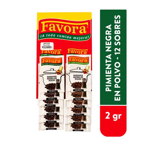 Pimienta Favora Negra Ristra - 2 g