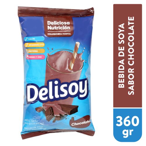 Delisoy Bebida De Soya Chocolate 360gr