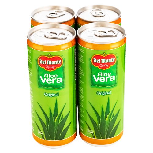 Aloe Vera Del Monte Lata 4Pk 960Ml