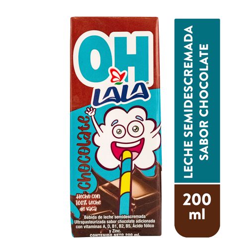 Leche Uht Oh Lala Chocolate 200Ml