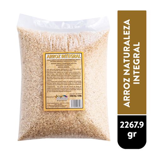 Arroz Naturaleza Integral - 2268 g