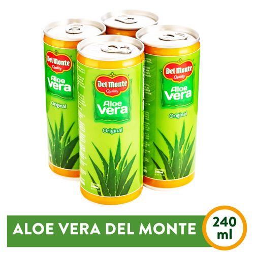 Aloe Vera Del Monte Lata 4Pk 960Ml