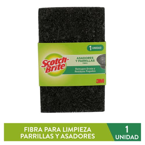 Fibra Limpieza Pesada Negra Parrilla Scotch-Brite® 1 Unidad