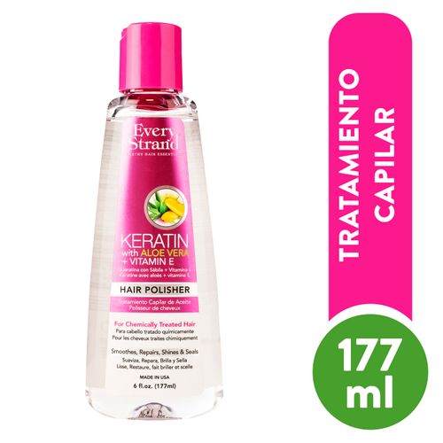 Tratamiento Capilar Every Strand keratin con Aloe Polisher - 177 ml