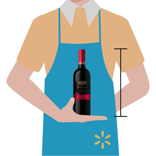 Vino Tinto Santa Rita 3Medallas Cabernet Sauvignon - 750ml