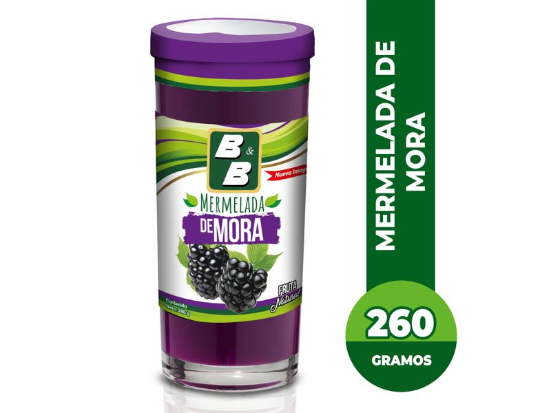 Comprar Mermelada B&B De Mora Vaso - 260g | Walmart Nicaragua