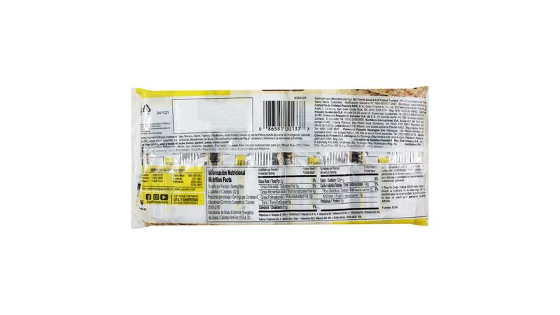 Comprar Galleta Salada Gama Soda 8 Unidades - 192gr