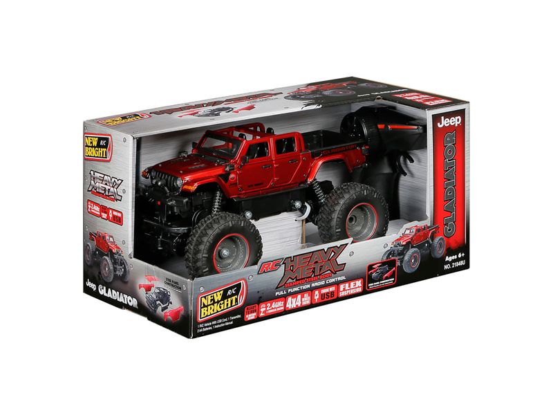 Jeep-Gladiator-juguete-New-Bright-Control-remoto-4x4-metal-Modelo-21848U-5-20541