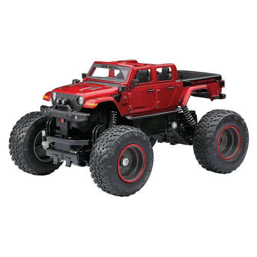 Jeep Gladiator juguete New Bright, Control remoto, 4x4, metal. Modelo: 21848U
