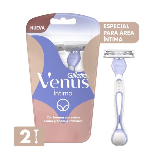 Rasuradoras Desechables Gillette Venus Íntima - 2Uds