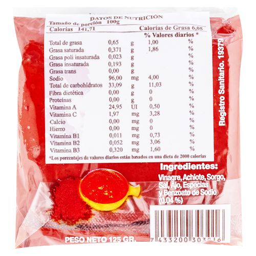 Achiote Mama Gollita Molido - 125 g
