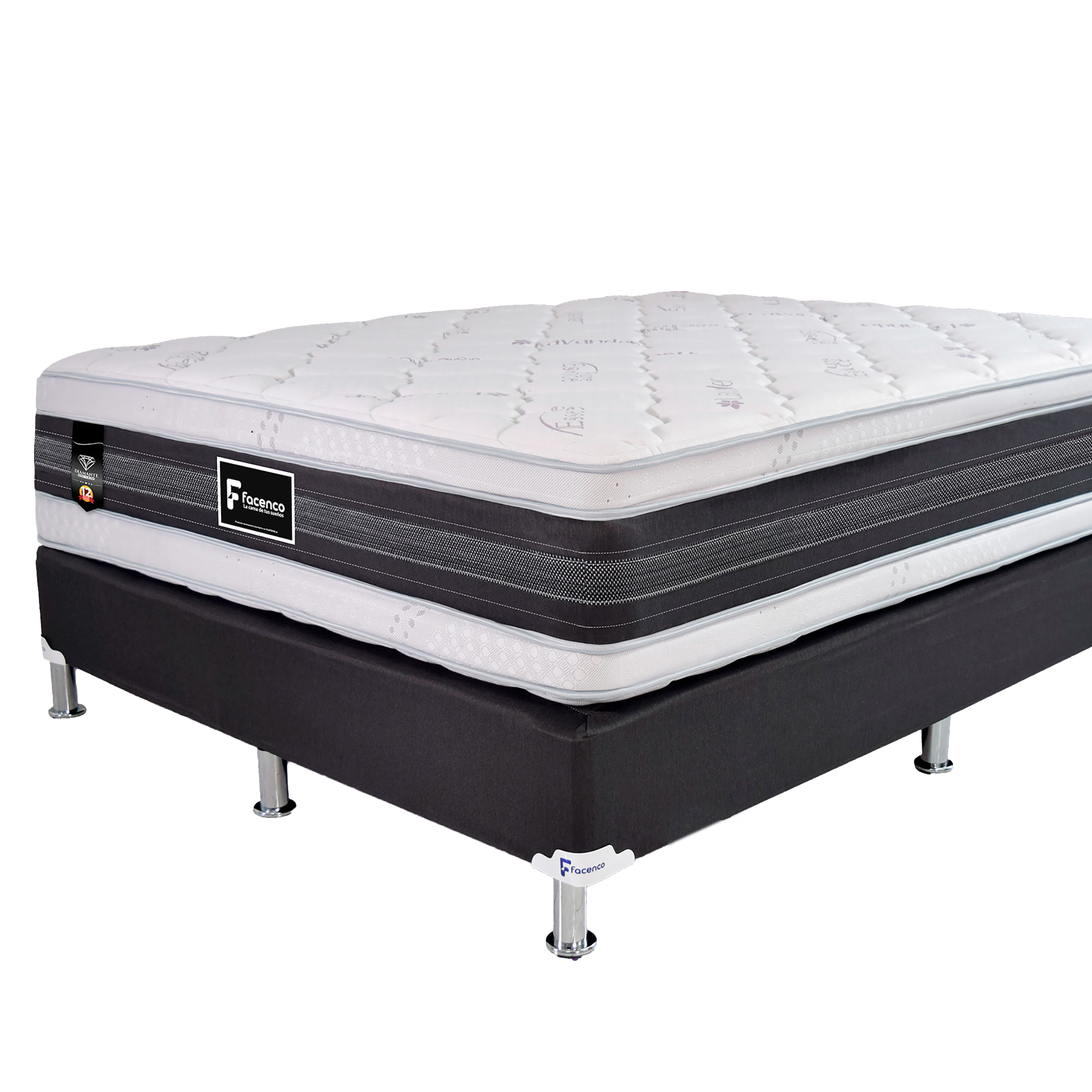 Cama-Facenco-Diamante-Tama-o-King-Confort-Suave-Con-Tratamiento-Lavanda-1-30076