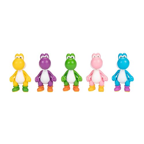 Figuras Yoshi Nintendo, set -5 uds/2.5 pulgadas