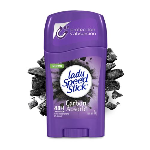 Desodorante antitranspirante Lady Speed Stick en barra - 45 g