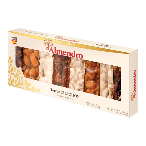 Surtido De Turrones El Almendro, Calidad Suprema - 200g