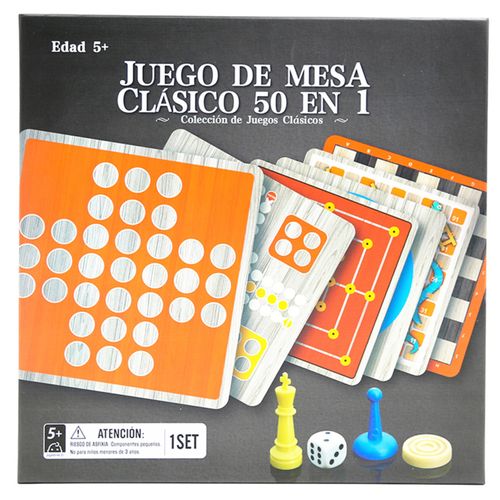 Juegos de mesa Clásicos Supplier's PKG 50 juegos en 2