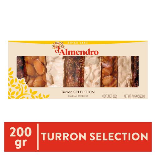 Surtido De Turrones El Almendro, Calidad Suprema - 200g