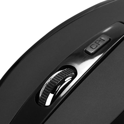 mouse klipx kmw-340rd  usb optical nano dongle wireless 2.4ghz red