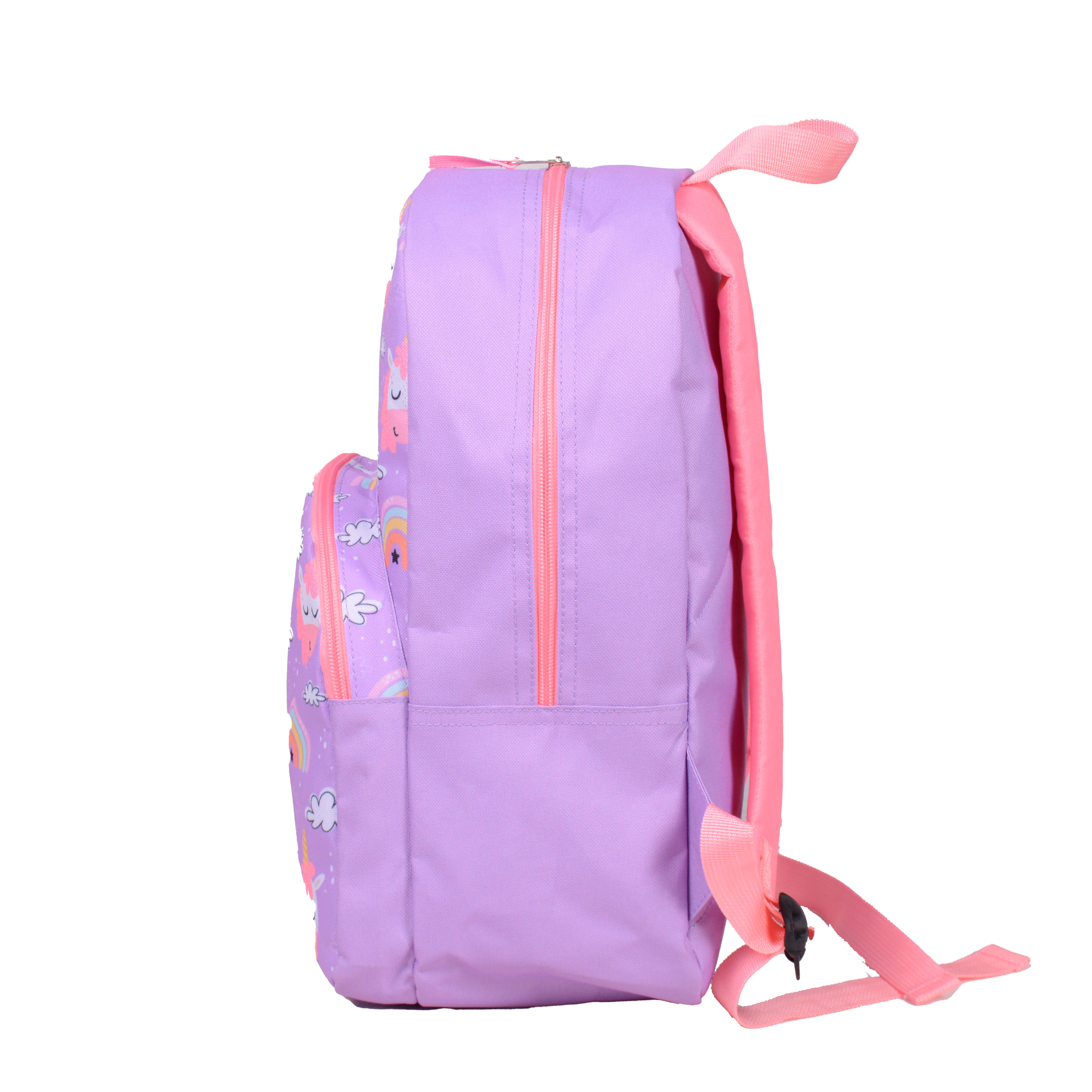 Mochila XIXISA de 16 pulgadas, mochila de anime para portátil (rosa)
