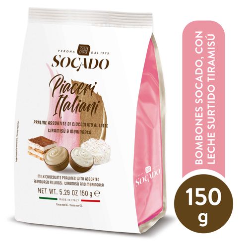 Bombonessocado Surt Cleche Tiramisu150gr