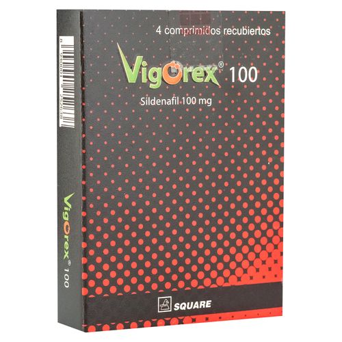 Medicamento Eurofarma Vigorex Sildenafil Tabletas - 100mg