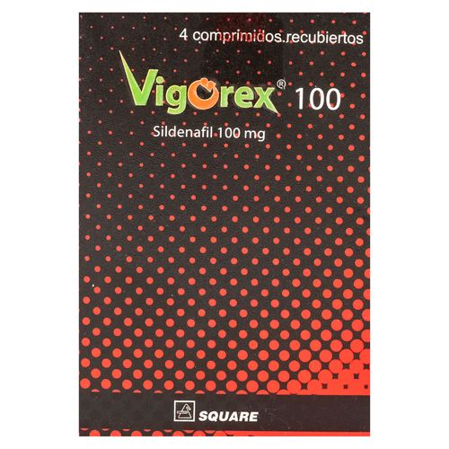 Medicamento Eurofarma Vigorex Sildenafil Tabletas - 100mg