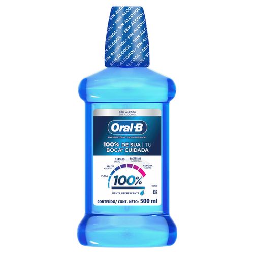 Enjuague Bucal Oral B Rinse 500 Ml