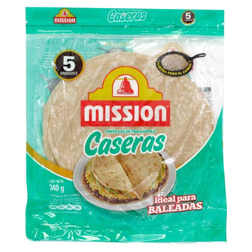 Tortilla Mission Casera De Trigo - 340 g