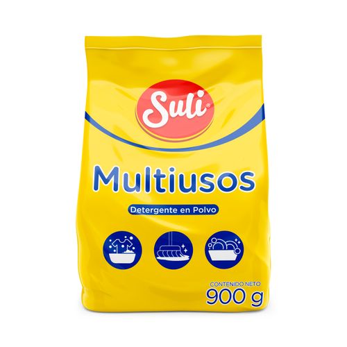 Detergente En Polvo Suli Multiusos - 900 g