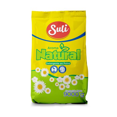 Detergente en polvo Suli aroma natural - 9000 g