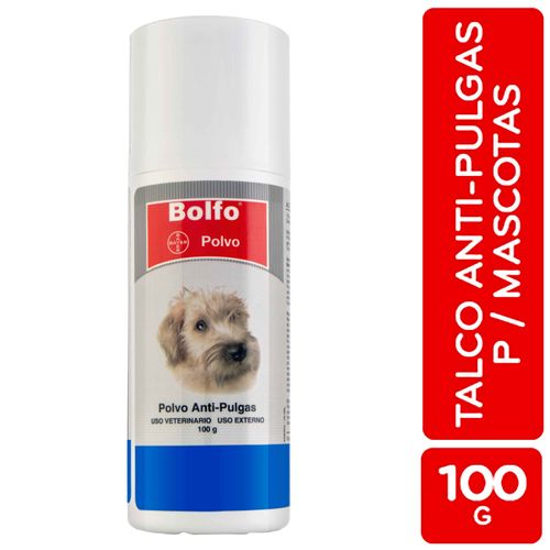 Talco Bayer Bolfo Polvo Perro 100gr