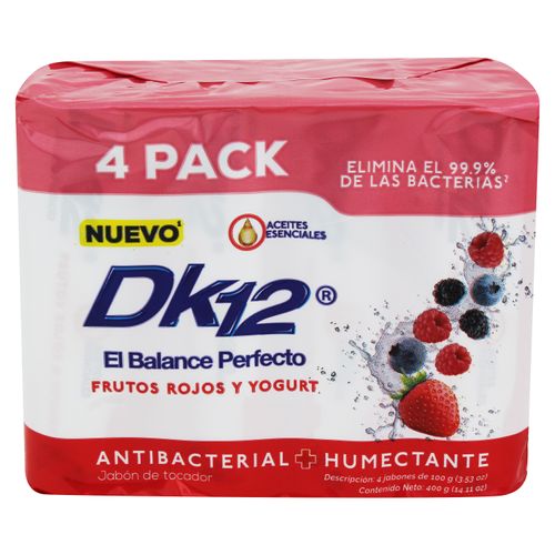 Jabón Tocador Dk12 Frutos Y Yogurt 400Gr